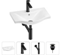 Раковина для ванной в наборе 4 в 1 Wellsee Bisou 201003432