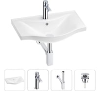 Раковина для ванной набор 4 в 1 Wellsee Bisou 201003516