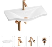 Раковина для ванной набор 4 в 1 Wellsee Bisou 201003644