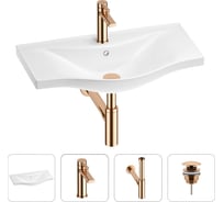 Раковина для ванной набор 4 в 1 Wellsee Bisou 201003639