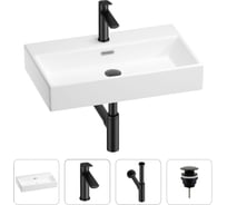 Раковина для ванной Wellsee Graceful Pro в наборе 4 в 1 201002982