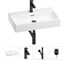 Раковина для ванной Wellsee Graceful Pro в наборе 4 в 1 201002982 1
