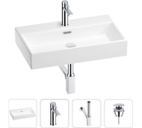 Раковина для ванной Wellsee Graceful Pro в наборе 4 в 1 201002966