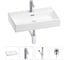 Раковина для ванной Wellsee Graceful Pro в наборе 4 в 1 201002966 1