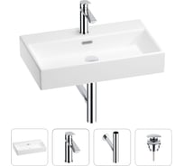 Раковина для ванной Wellsee Graceful Pro в наборе 4 в 1 201002971