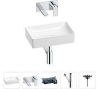 Раковина для ванной Wellsee Pure BY201002531 в наборе 4 в 1 201002531