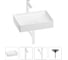 Раковина для ванной Wellsee Pure BY в наборе 4 в 1 201002645 1