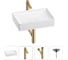 Раковина для ванной Wellsee Pure BY в наборе 4 в 1 201002648 1