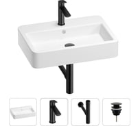 Раковина для ванной Wellsee Halcyon в наборе 4 в 1 201002822