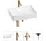 Раковина для ванной Wellsee Pure BY в наборе 4 в 1 201002688 1