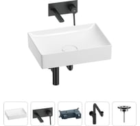 Раковина для ванной Wellsee Pure BY в наборе 4 в 1 201002697