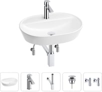 Раковина для ванной Wellsee Câlin в наборе 5 в 1 201003911