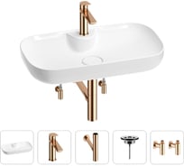 Раковина для ванной Wellsee Croquis 2.0 в наборе 5 в 1 201004124