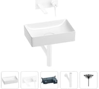 Раковина для ванной Wellsee Pure BY в наборе 4в1 201002570