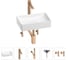Раковина для ванной Wellsee Pure BY в наборе 5в1 201004359 1