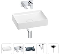 Раковина для ванной Wellsee Pure BY в наборе 4в1 201002611