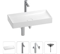 Раковина для ванной Wellsee Pure BY в наборе 4в1 201002781