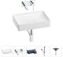 Раковина для ванной Wellsee Pure BY в наборе 4в1 201002636