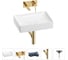 Раковина для ванной Wellsee Pure BY Wellsee в наборе 4в1 201002658 1