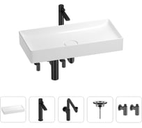 Раковина для ванной Wellsee Pure BY в наборе 5в1 201004472