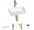 Раковина для ванной Wellsee Pure BY201002528 в наборе 4 в 1 201002528 1