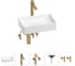 Раковина для ванной Wellsee Pure BY в наборе 5в1 201004373 1