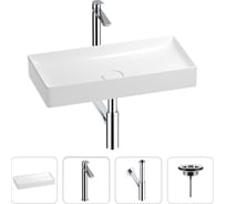 Раковина для ванной Wellsee Pure BY в наборе 4в1 201002761