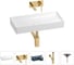 Раковина для ванной Wellsee Pure BY в наборе 4в1 201002738 1