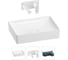 Раковина для ванной Wellsee Pure BY в наборе 2в1 201000730 1