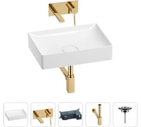 Раковина для ванной Wellsee Pure BY в наборе 4в1 201002638