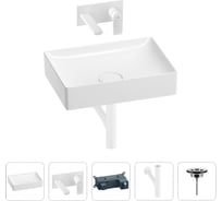 Раковина для ванной Wellsee Pure BY в наборе 4в1 201002655