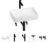 Раковина для ванной Wellsee Pure BY Wellsee в наборе 5в1 201004397 1