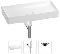 Раковина для ванной Wellsee Pure BY201001266 в наборе 3 в 1 201001266