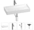 Раковина для ванной Wellsee Pure BY в наборе 4в1 201002726 1