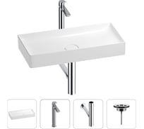 Раковина для ванной Wellsee Pure BY в наборе 4в1 201002741