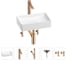 Раковина для ванной Wellsee Pure BY201004369 в наборе 5 в 1 201004369 1