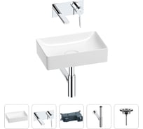 Раковина для ванной Wellsee Pure BY в наборе 4в1 201002581