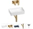 Раковина для ванной Wellsee Pure BY в наборе 4в1 201002563 1