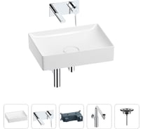 Раковина для ванной Wellsee Pure BY в наборе 4в1 201002696