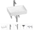 Раковина для ванной Wellsee Pure BY Wellsee в наборе 5в1 201004396 1