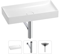 Раковина для ванной Wellsee Pure BY в наборе 3в1 201001261