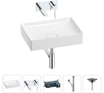 Раковина для ванной Wellsee Pure BY в наборе 4в1 201002676