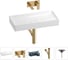 Раковина для ванной Wellsee Pure BY в наборе 4в1 201002753 1