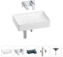 Раковина для ванной Wellsee Pure BY в наборе 4в1 201002691