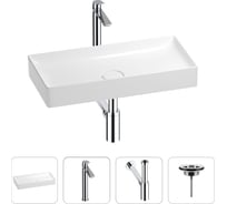 Раковина для ванной Wellsee Pure BY в наборе 4в1 201002701