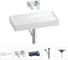 Раковина для ванной Wellsee Pure BY в наборе 4в1 201002751 1