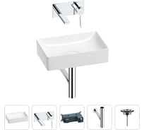 Раковина для ванной Wellsee Pure BY в наборе 4в1 201002566