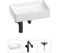 Раковина для ванной Wellsee Pure BY в наборе 3в1 201001222