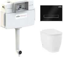 Унитаз приставной Lavinia Boho Bell Pro в комплекте 4 в 1 77060214