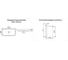 Раковина для ванной Wellsee Croquis в наборе 2 в 1 201000591 9